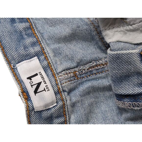 N1 Los Angeles Chain Denim Jeans Womens Medium Punk Grunge Style Edgy Skater - Picture 6 of 16